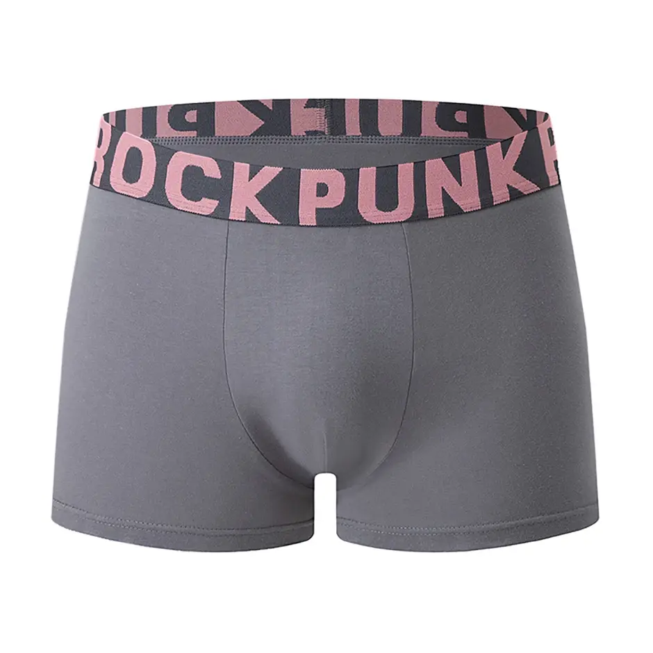 4 Piece Set Of Men's Cotton Comfortable Soft And Versatile Underwear Plus Size Casual Boxer Shorts Sports Cycling Base Shorts