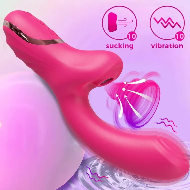 Vibromasseur de succion clitoridien féminin, 20 Modes, ventouse de Clitoris, stimulateur sous vide, gode, jouets sexuels, produits pour adultes de 18 ans