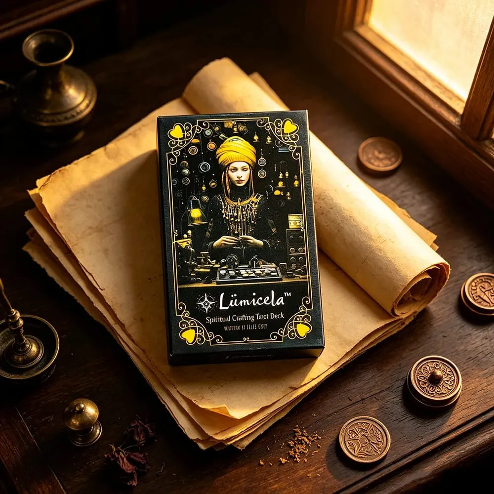 Lümicela Spiritual Crafting Tarot Cards Fate Fortune Telling Divination Board Game Leisure Entertainment Party Tarot Card Game