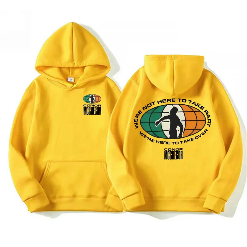 The Notorious Conor McGregor Double Sided Print Sweatshirt Men Women Fashion Gothic Classic Hoodies Fleece Long Sleeve Pullovers