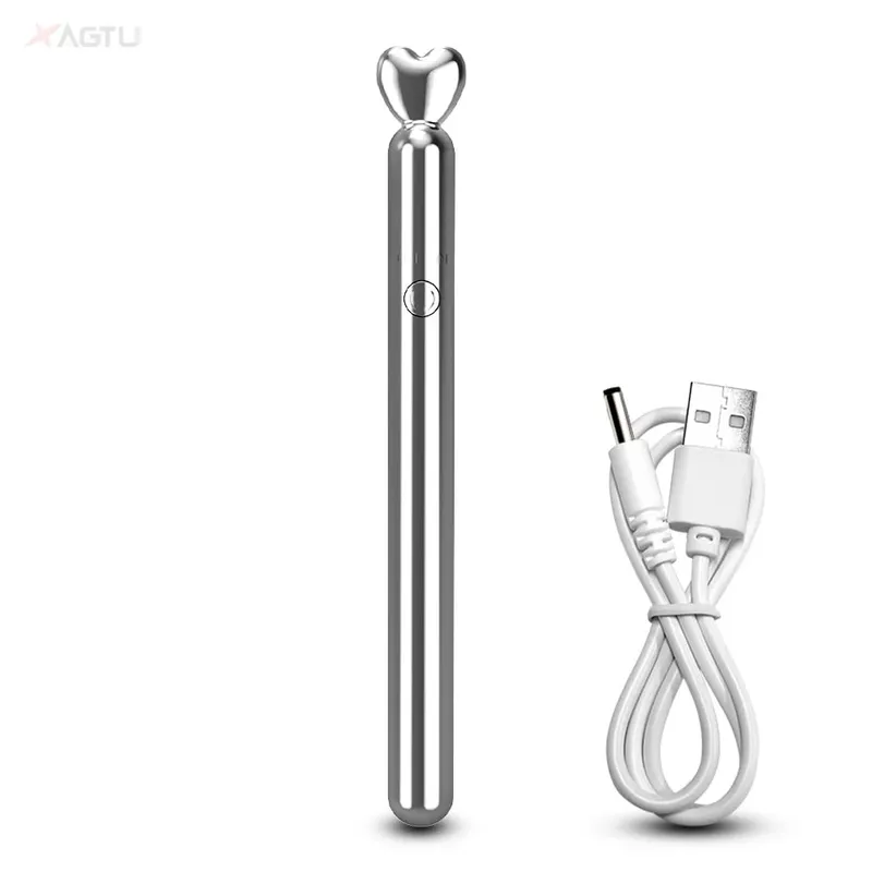 Vibrating Anal Sex Toy for Beginner 0.43inch Width Bullet Vibrator Anal Plug for Gay Prostate Massager Butt Plug Adult Goods
