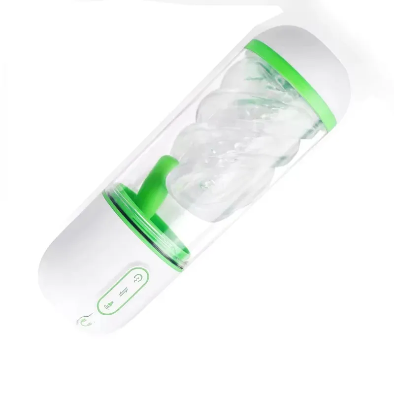 9 Modes Vibrating 3 Language Stimulation Male Masturbator 3 Modes Sucking Vibrator Masturbation Cup Sex Toy for Men