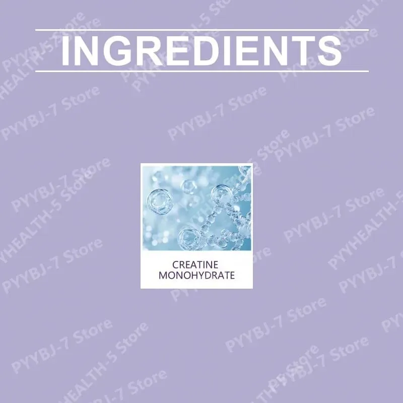 Berry Creatine Gummies Serving Monohydrate Chewable Supplement Easy Daily Intake Muscle Recovery Strength Support Muscle Growth