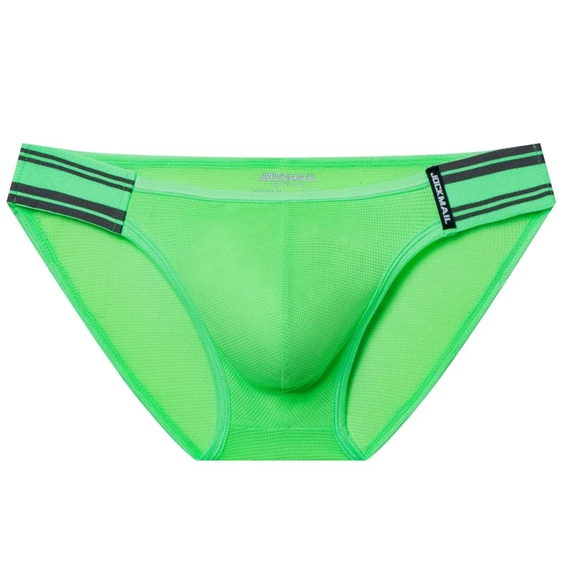 Herreundertøjstrusser Underbukser Nylon Mesh Quick Dry Herre Jockstrap Bikini Slip Herrebokserbukser eller som svømmebadebukser