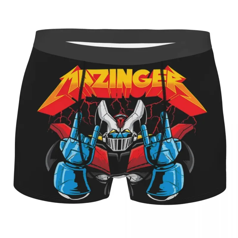 Custom Novelty Goldorak Ufo Robot Grendizer Boxers Shorts Panties Male Underpants Breathbale Briefs Underwear — image 29