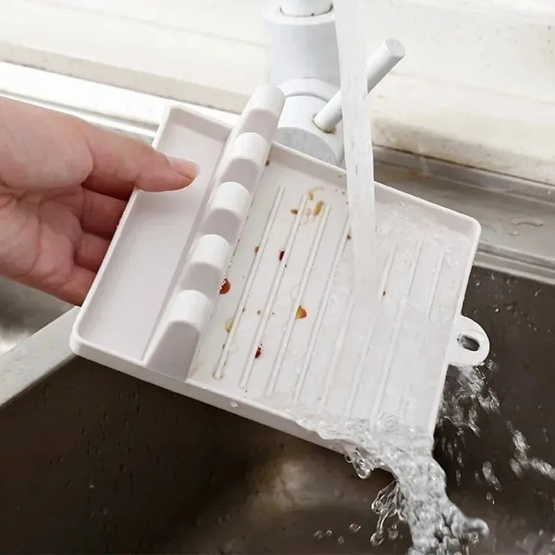 Serpenyő fedél tartó Tartó Kanalak Fazék fedél támaszok Spatula állvány a konyhai kényelemért Eszközök Eszközök Tartozékok Tűzhely Szervező — image 3