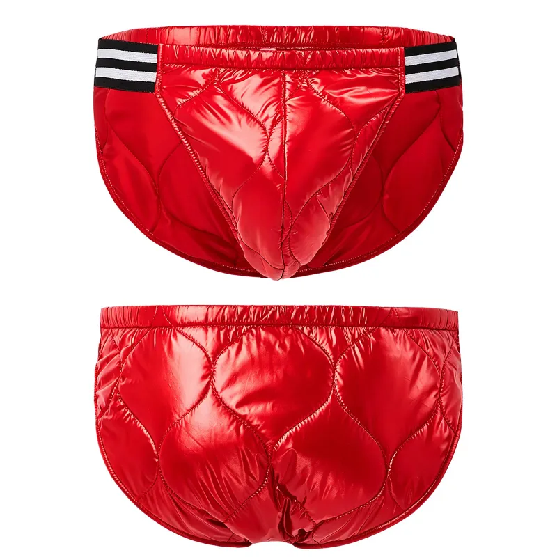 Men Elderly Alzheimer Leak-proof Diaper Cover Warm Padded Quilted Puffer Adaptive Briefs Dementia Bedridden Patient Underwear