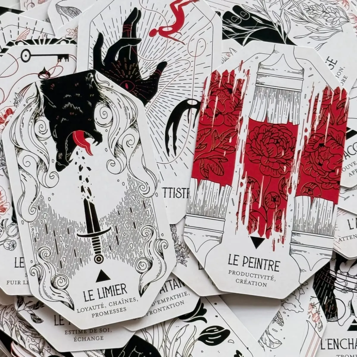 The Citadel A Fantasy Oracle Cards French Version A 60 Deck Board Game Perfect For Spiritual Guidance & Collectors