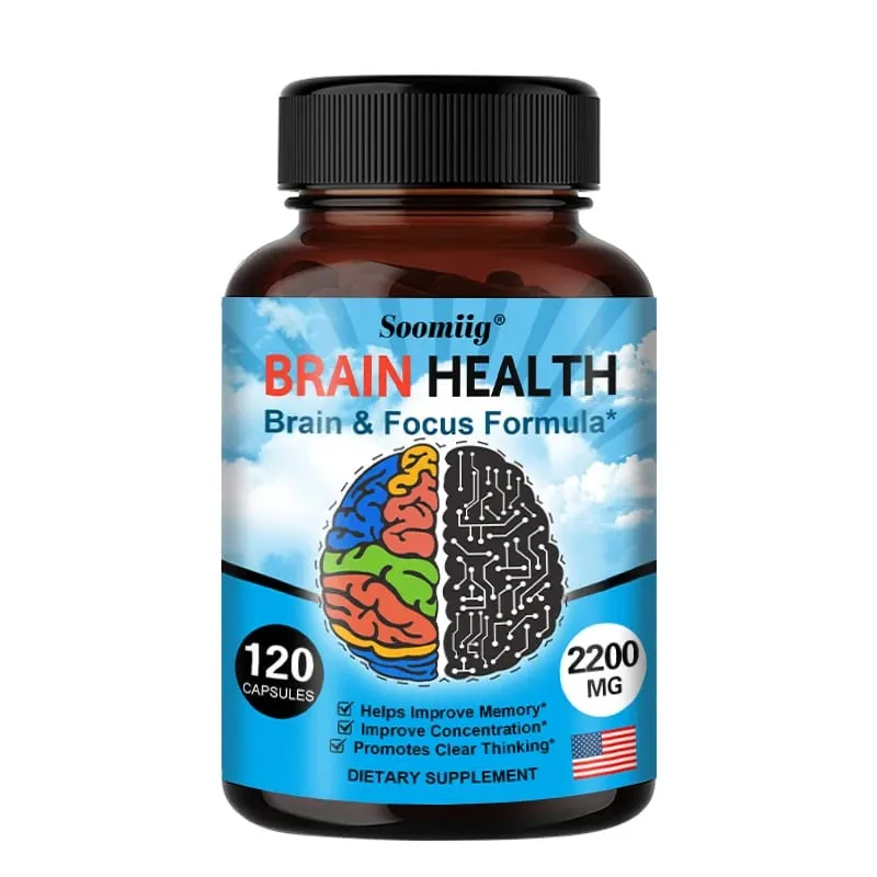 Ginkgo Biloba Capsules 1200mg Supports Memory Brain Function and Mental Alertness Brain Health Supplement 30/60/120 Capsuels — image 9