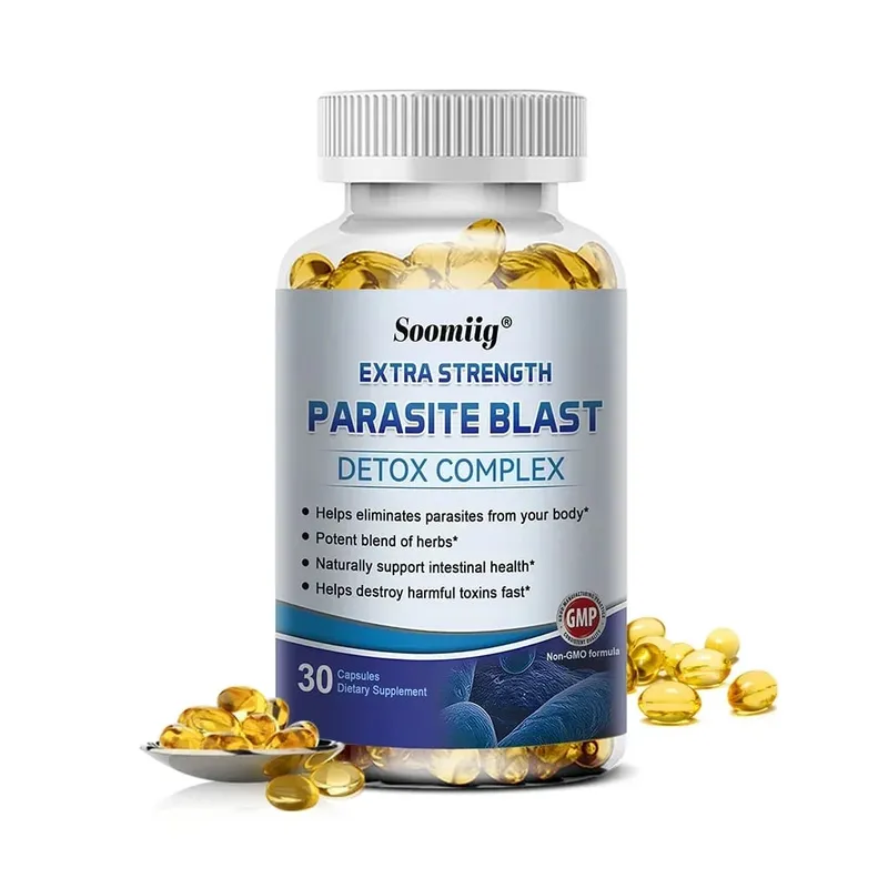 Super Parasite Removal Detoxification Complex 1475 Mg Quickly Eliminates Parasites Intestinal Health Relieves Indigestion