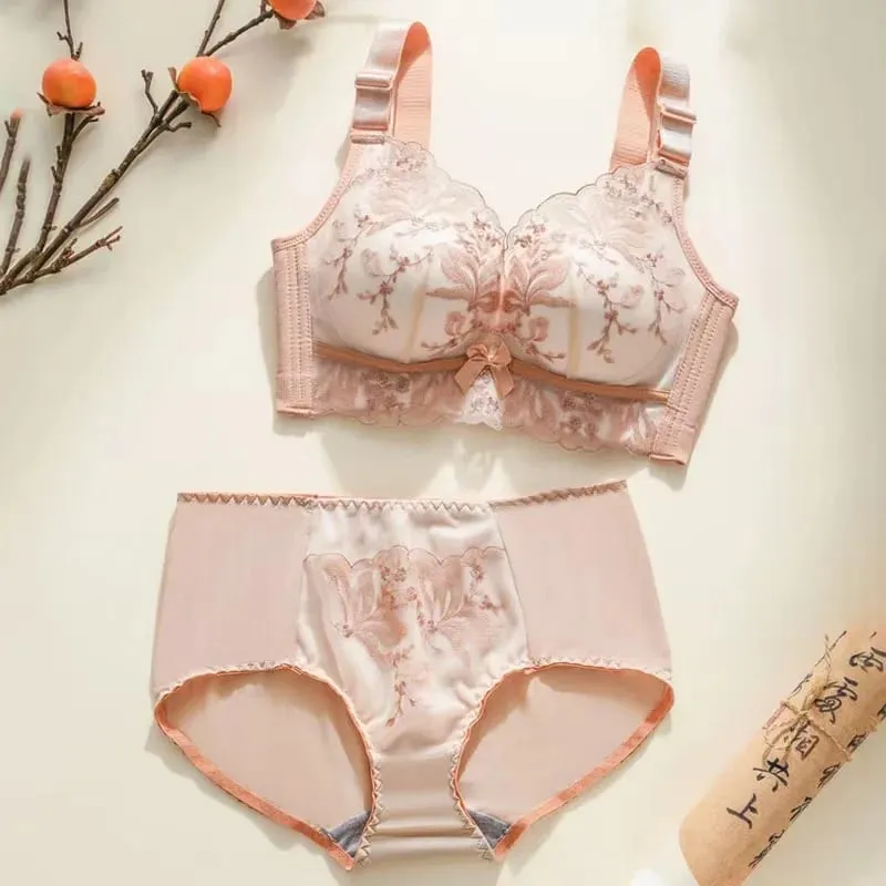 Soutien-gorge Sexy en dentelle, Push Up, doux, petit sein, Anti-affaissement, sous-vêtements pour femmes, Lingerie réglable