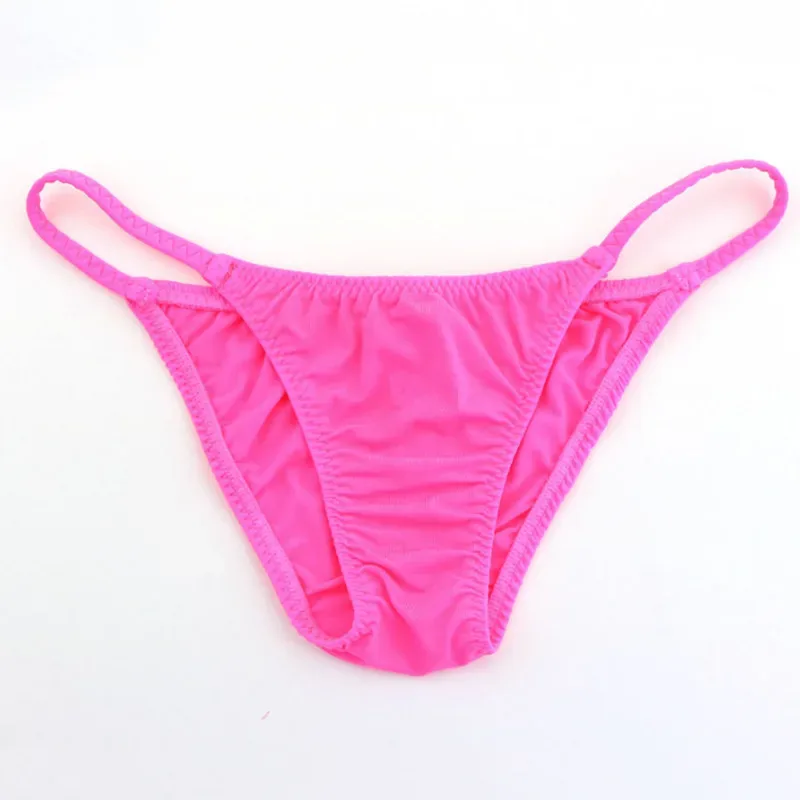 Sexy Men Large Triangle Briefs High Stretch Breathable Skin Friendly Male Underpants