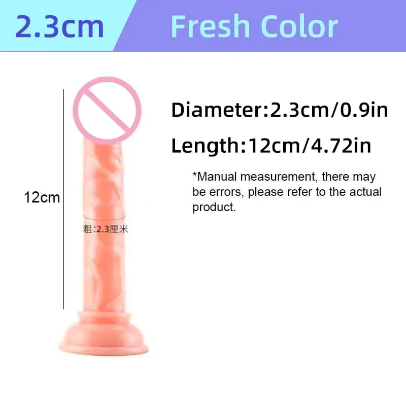 Realistic Silicone Dildo with Suction Cup G-Spot Anal Dildos Strapon Dick Butt Plug Masturbat Adult Sex Toys for Man Women