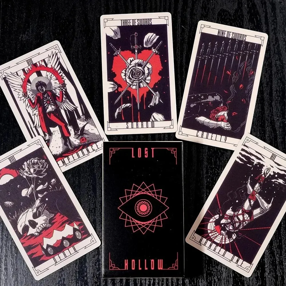 The Lost Hollow Tarot Cards For Women Girls Board Game Tarot Oracle Party Astrology The Green Witch Card — image 1