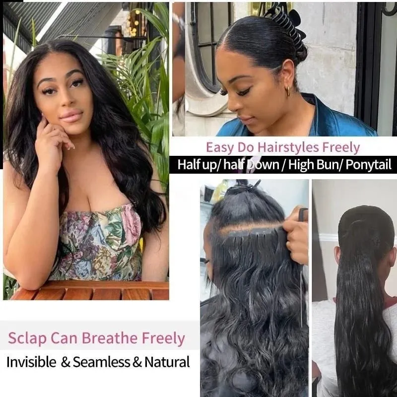 20Pcs/Pack Real Human Hair Tape In Hair Yaki Straight Hair Extensions Designed for Women Suitable for Daily Wear Attachment Of All Ethnicities 16-22inch