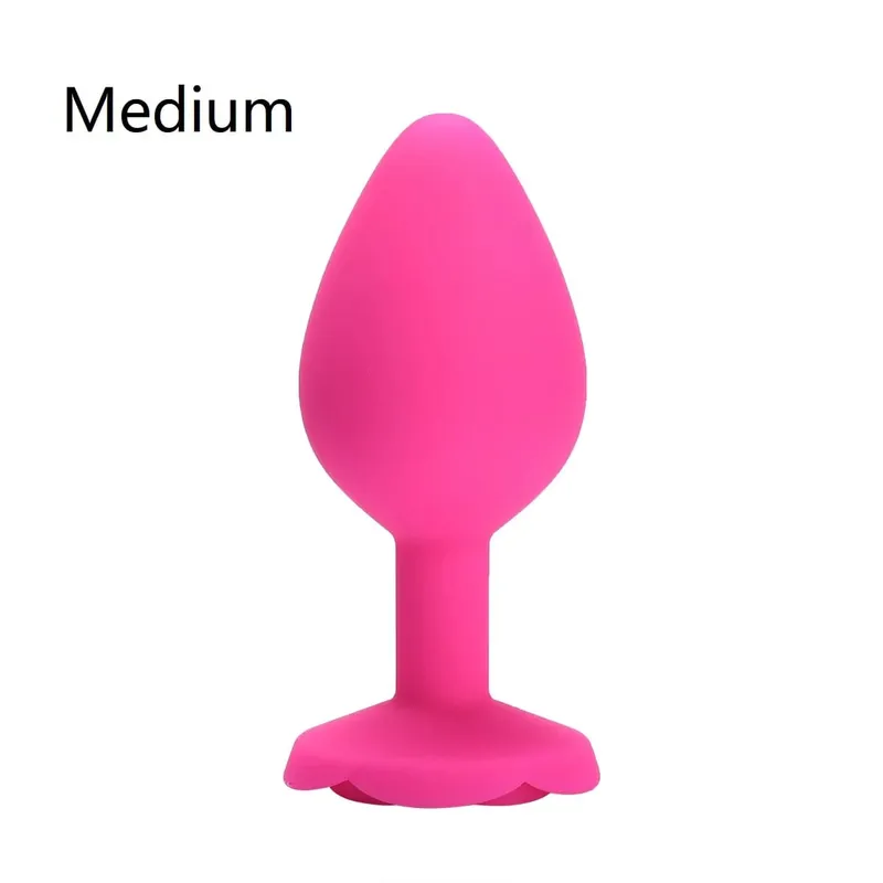 Hoa Hồng Hoa Silicone Hậu Môn Hạt Mông Bộ Cắm Nhỏ Vừa Lớn Hậu Môn Cắm Trang Sức Hậu Môn Huấn Luyện Dương Vật Giả Hậu Môn Đồ Chơi Tình Dục nam Nữ Đồng Tính — image 12