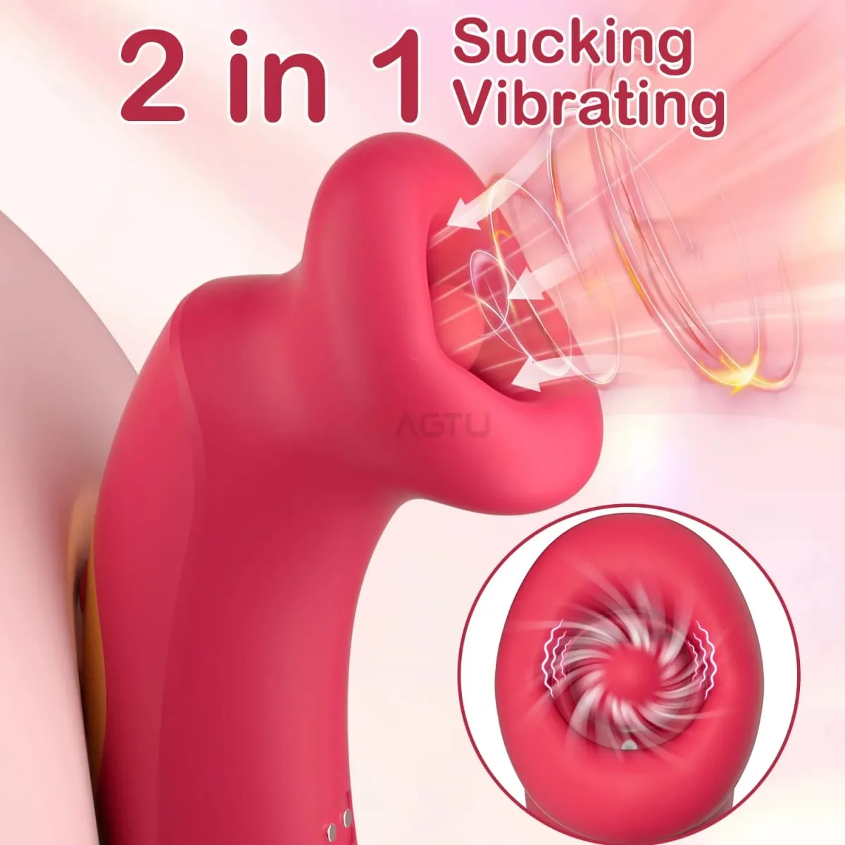 Powerful Sucking Vibrator Licking Clitoris Clit Sucker for Women Female Vacuum Suction Nipple Sucking Stimulator Adult Sex Toys — image 2