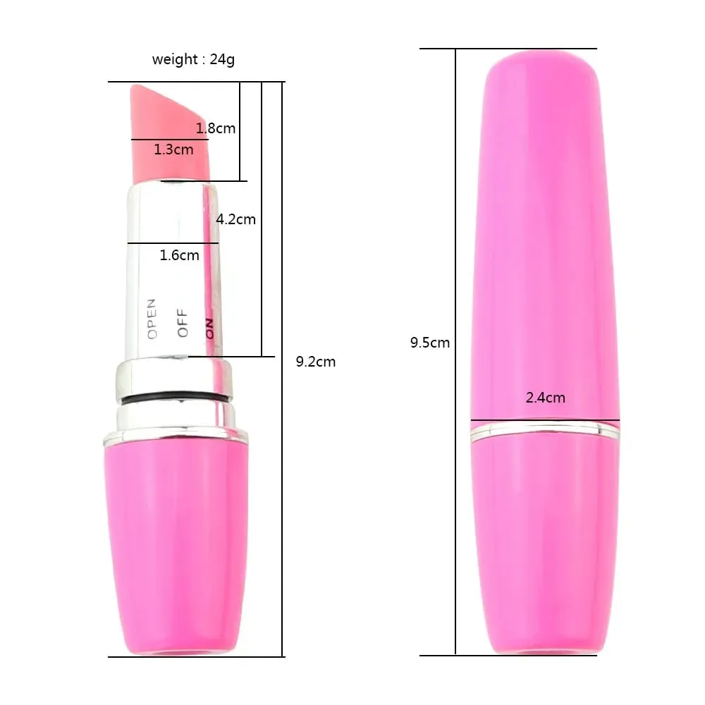 Mini Lipstick Bullet Vibrator Powerful G Spot Clitoris Stimulator Massager Female Masturbatio Adult Sex Toys For Women Products