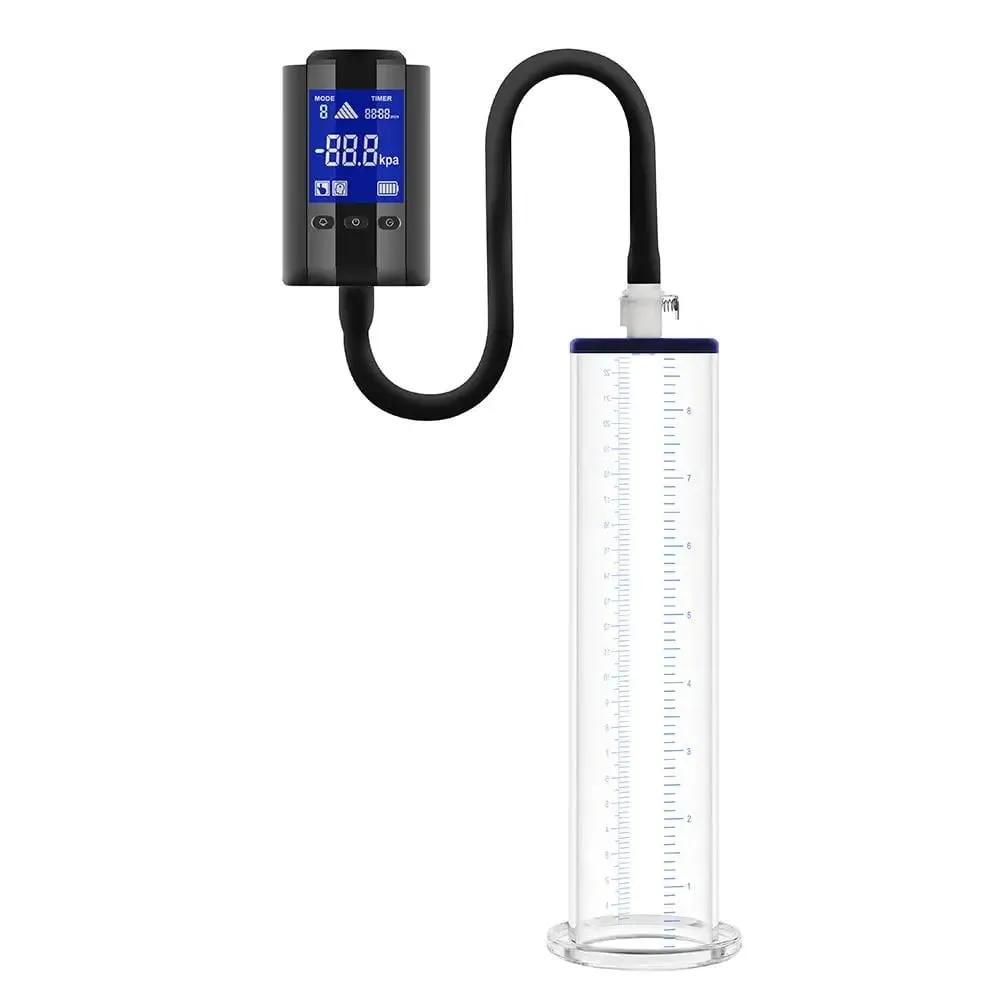 3 Inch Pipe Smart Sucking Pumps Penis Enlargement Training Sucker Dildos Masturbate Cup Sex Machine Silicone Sleeves Extender