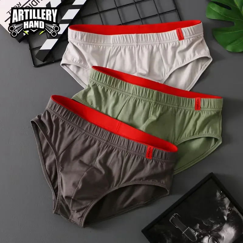 Men's ice briefs briefs Men's sensible pouch sports wicking sweat breathable mid-waist shorts 3256812597668229