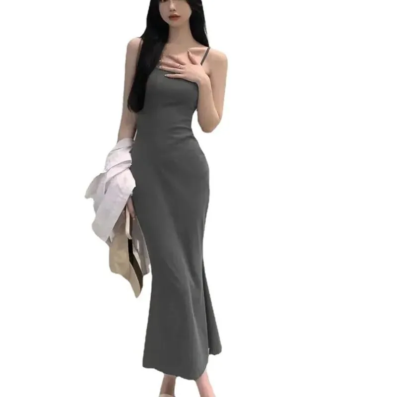2026 Summer Sweetheart Neck Dress Women Sleeveless Backless Mini Dress Pure and Sexy Tight-Fit Party Dress with High Waist