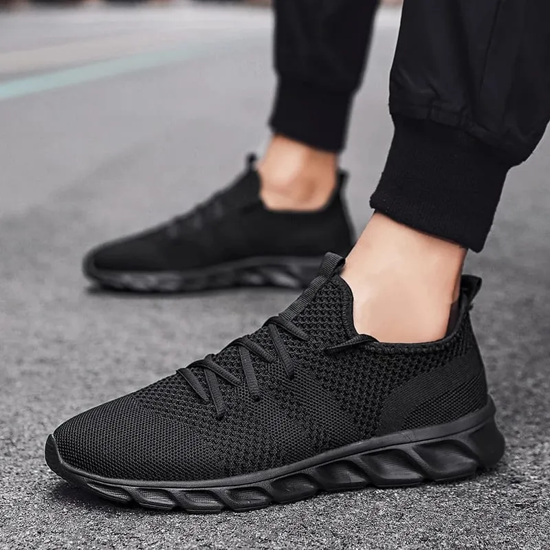 Men's Casual Sneakers Breathable Summer Running Shoes Lightweight Soft Sport Shoe Outdoor Fashion Tennis Shoes for Men Women