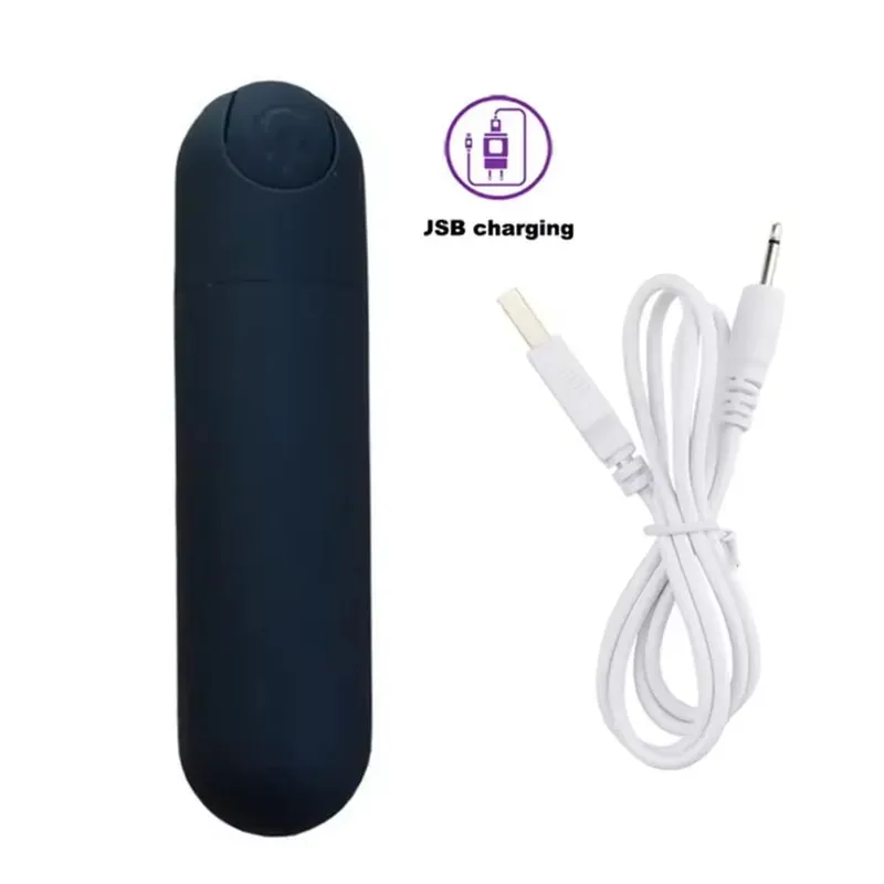 Mini Bullet Vibrator for Women Strong Shock Vibrating Nipple Vagina Clitoral Stimulator Thrusting Dildo Sex Toys for Couple 18+