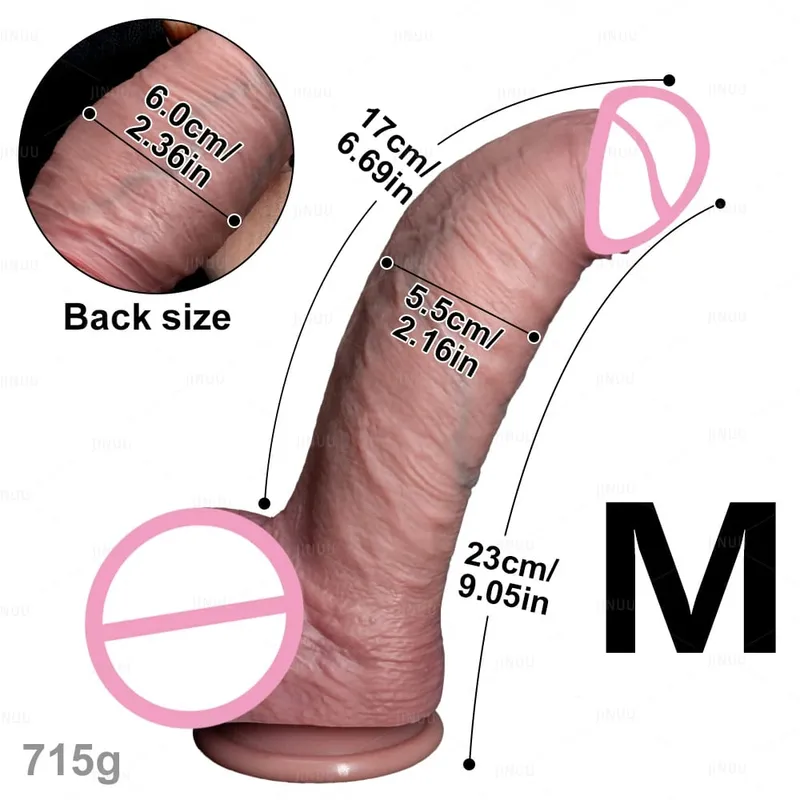 Χοντρό Dildos Ρεαλιστική σιλικόνη Strapon Dildo Γυναικεία σεξουαλικά παιχνίδια Αυνανισμός σημείου G Μεγάλο πέος Dick Strap σε πρωκτικό Dildo Λεσβίες 18+