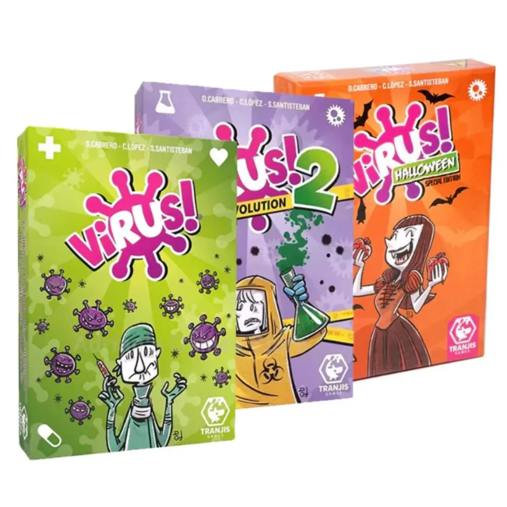 2026 Interesting Virus Card Game & Virus Evolusion 2 The Contagiously Fun Party Board Game for Wedding Birthday Party Board Game