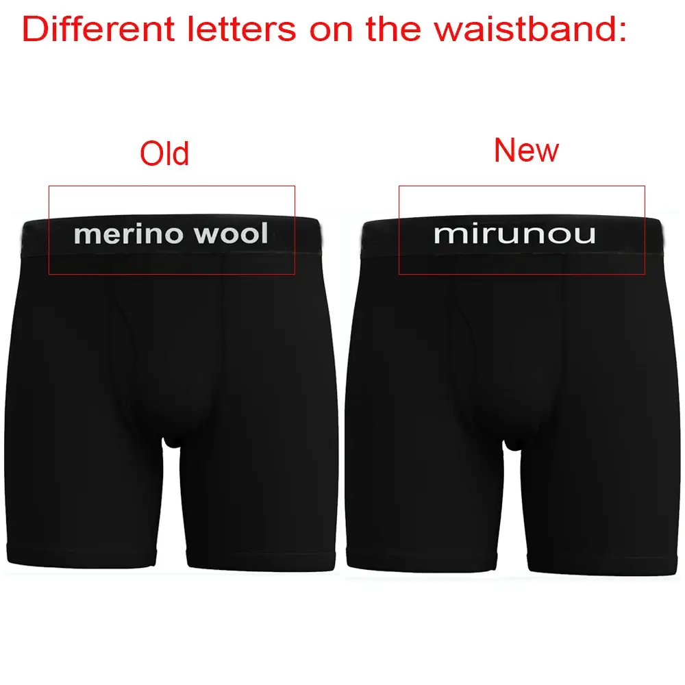 Mens Merino Wool Underwear Boxer Briefs 100% Merino Wool Base Layer for Men Merino Boxer Soft Comfy Breathable Moisture Wicking