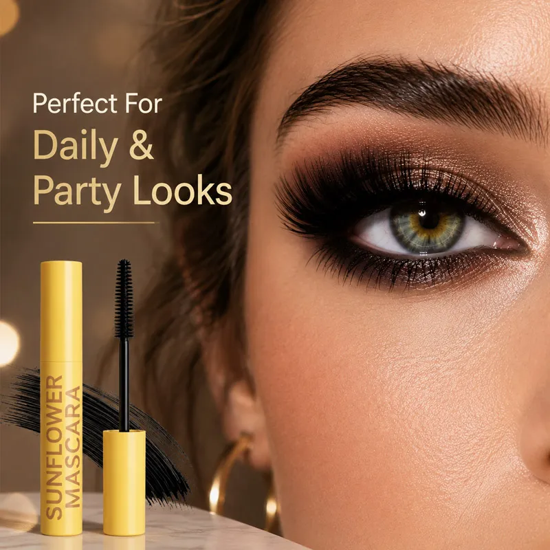 Mascara Lengthening Thick Curling Waterproof Long Lasting Eye Makeup Tool