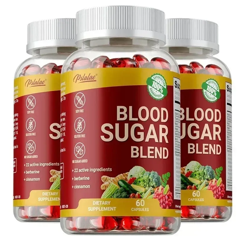Blood Sugar Blend Capsules - Balanced Blood Sugar Metabolism Improves Hypoglycemia Increases Energy Improves Vitality — image 10