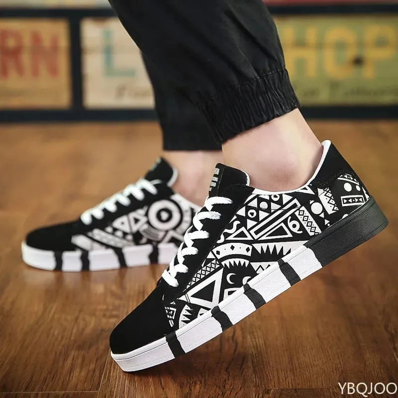 2026 New Large Size Autumn Fashion New Casual Comfortable Flat Men's Shoes Niche Trend Versatile Men's Board Shoes
