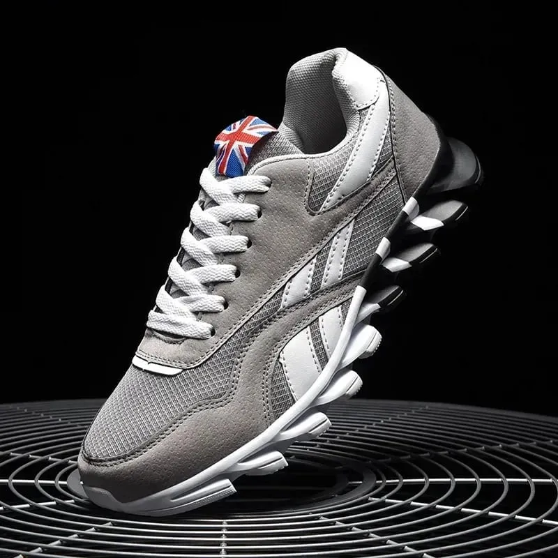 Brand Trend Size 38-48 Men's Wear-resistant Cushioning Thick-soled Fitness Sneakers Outdoor Breathable Running Shoes for Men