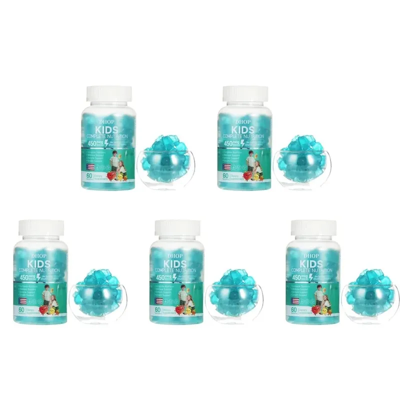 Kids Complete Nutrition Gummies with Vitamin D3 Zinc and Iodine for Immune Support and Growth Support Daily 60 Gummies