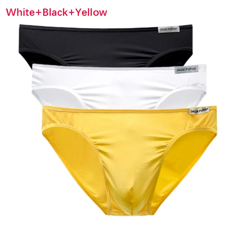 3PCS/Lot Men's Underwear Modal High Quality Soft Briefs Breathable Comfortable Youth Underpants Male Sexy U Bulge Pouch Panties — image 48