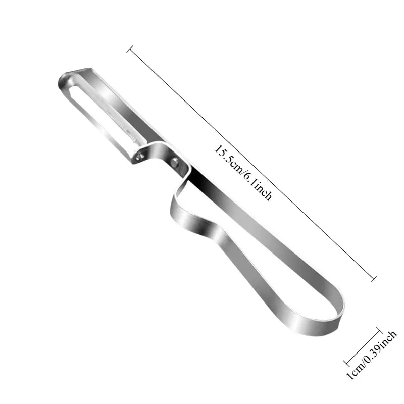 Stainless Steel Peeler Melon Planer Multi-function Kitchen Accessories Potato Scraper Kitchen Peeling Fruit Peeler Household New