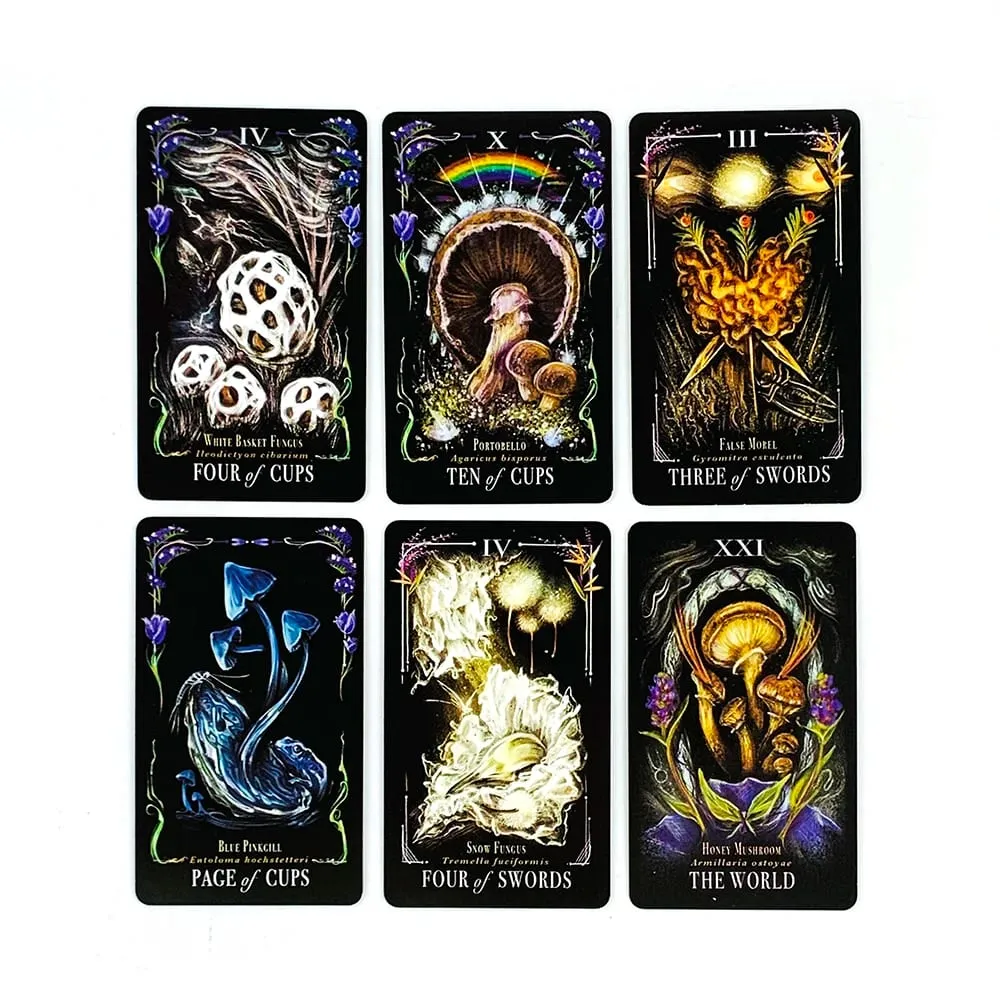 Exquisite Tarot Cards A 78 Deck Oracle English Visions Divination Edition Borad Playing Games Ideal For Divination Meditation