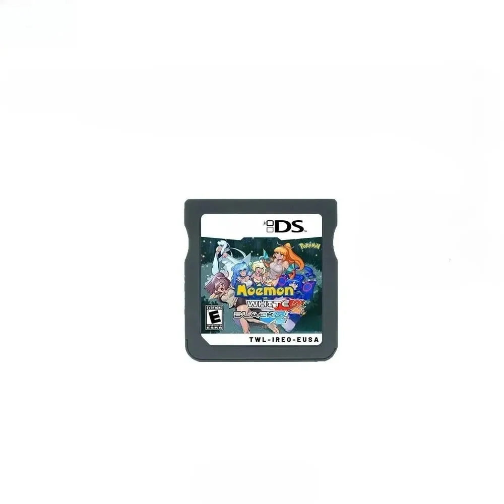NDS Video Game Cartridge Pokémon Moemon Black 2 and White 2 US English Version — image 3