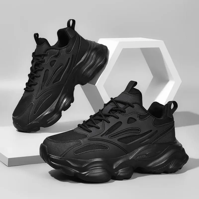 High Quality Sport Walking Sneakers For Men Large Size 48 Athletic Men's Sneakers Black Platform Casual Basletball Running Shoes