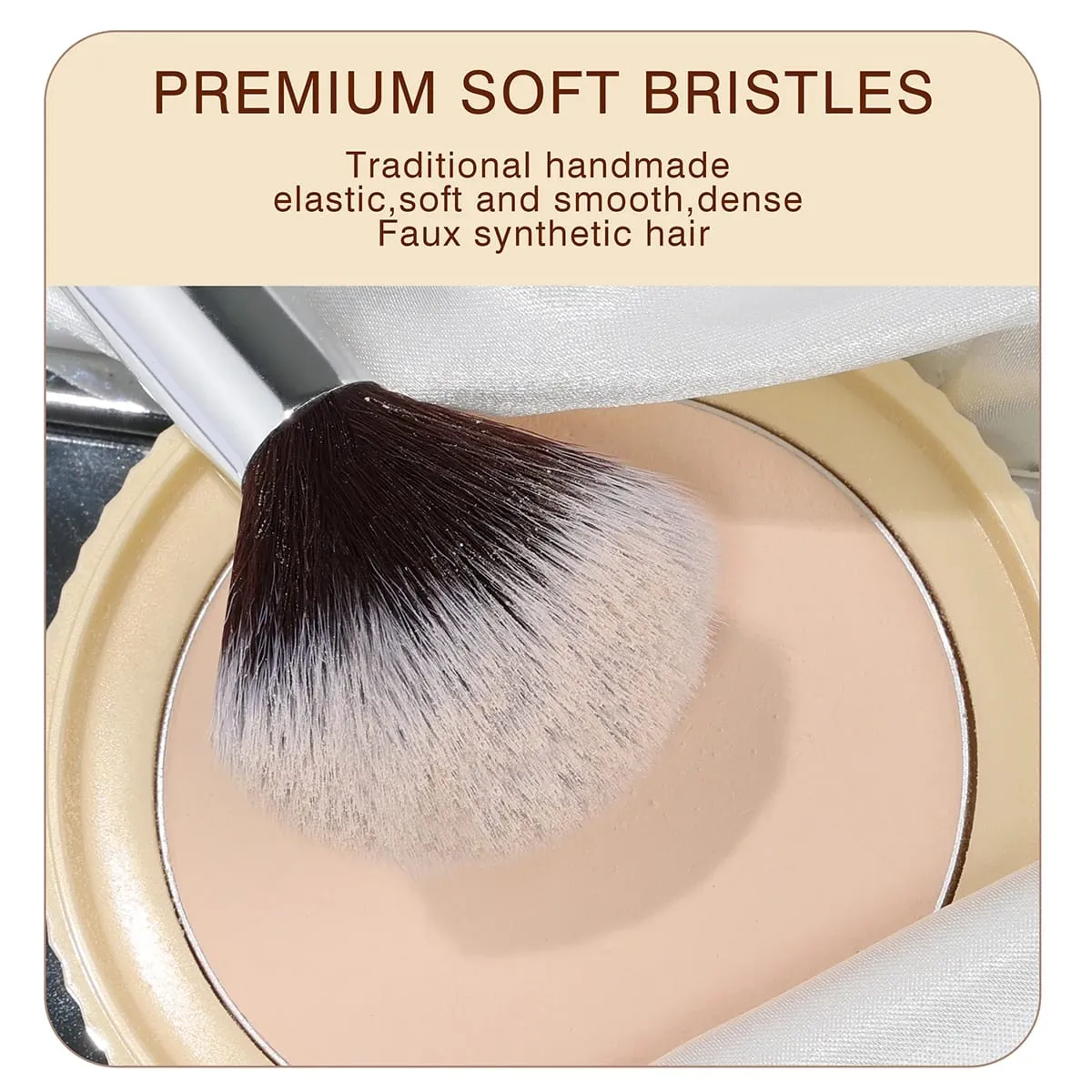 32Pc Makeup Brush Set Cosmetic Tools for Powder Eye Shadow Foundation Blush Blending Beauty Makeup Brush Kit for Makeup Starters