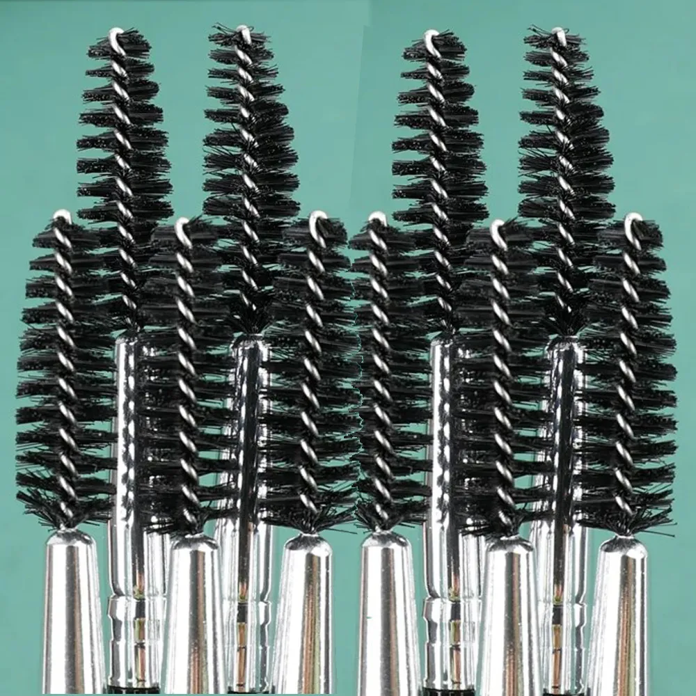 Double-headed Angled Eyebrow Brush Eyelash Comb Professional Makeup Brushes for Brow Eyelash Extension High Quality Eye Brushes