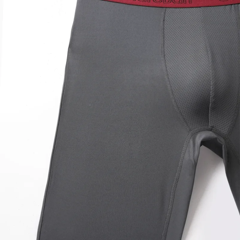 4 Pieces Mixed Colors Quick-Dry Long Leg Boxer Briefs Underpants Underwear For Home And Sports Hight Quality Male Panties Pants