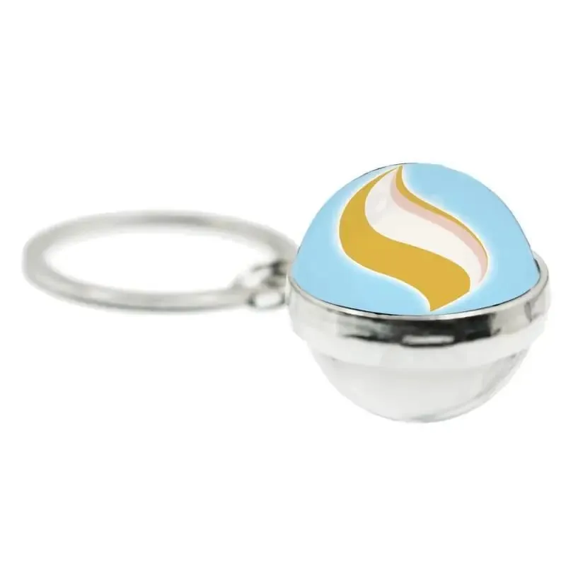 Pokémon Mega Stone Keychain Anime Peripheral Creativity Exquisite Versatile Trend Spherical Keychain Cartoon Gift Accessories