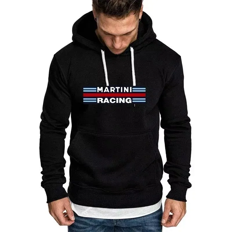 Men's Hoodies Martini Racing Print Unisex Hooded Fleece Sweatshirt Pullover Jacket Casual High Quality Streetwear Fashion Trends — image 3