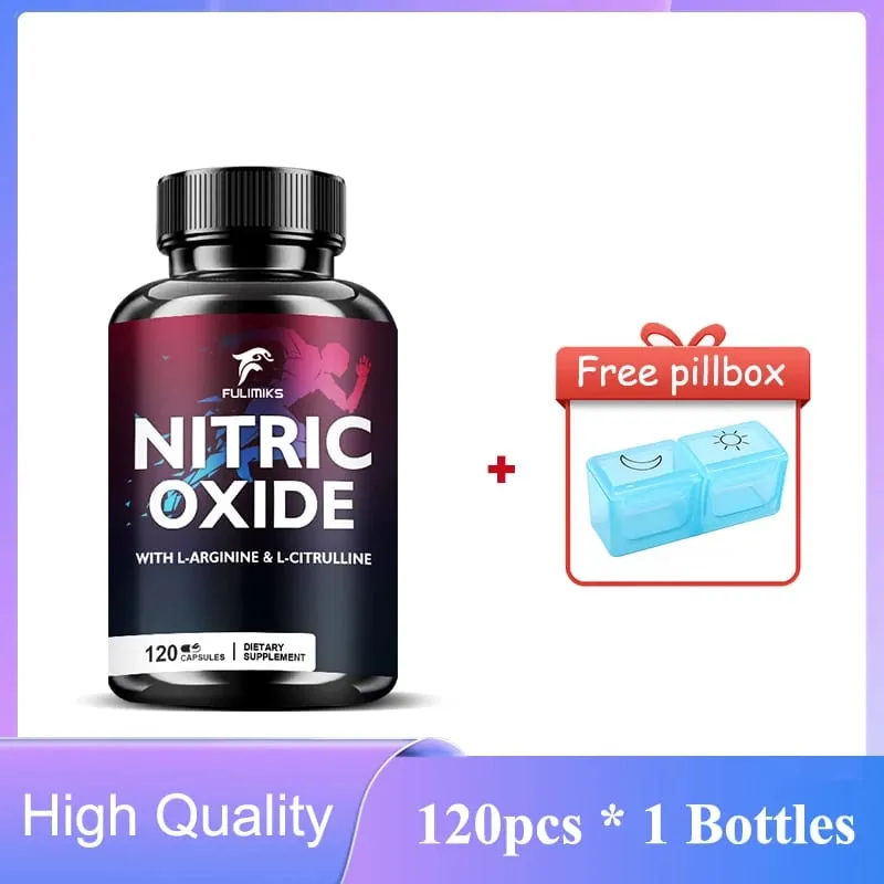 Powerful Nitric Oxide Supplement - Premium Muscle Support Nitric Oxide Booster - Natural Energy and Heart Health Support
