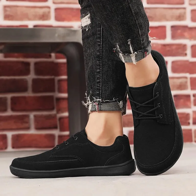 Men Suede Casual Wide Toe Shoes Beige Thick Soled Lace Up Walking Shoes Also Suitable for Designer Retro Style Denim Boot Sizes