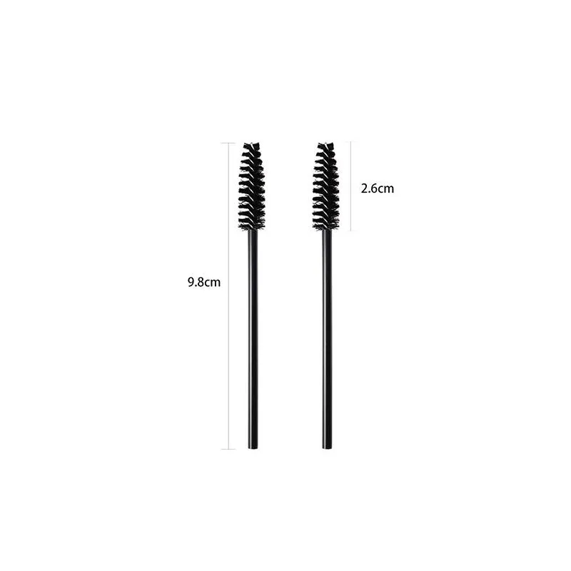 100pc Disposable Eyelash Brush Hollow Eyebrow Comb Lash Extension Makeup Brushes Mascara Stick Applicator Microbrush Beauty Tool