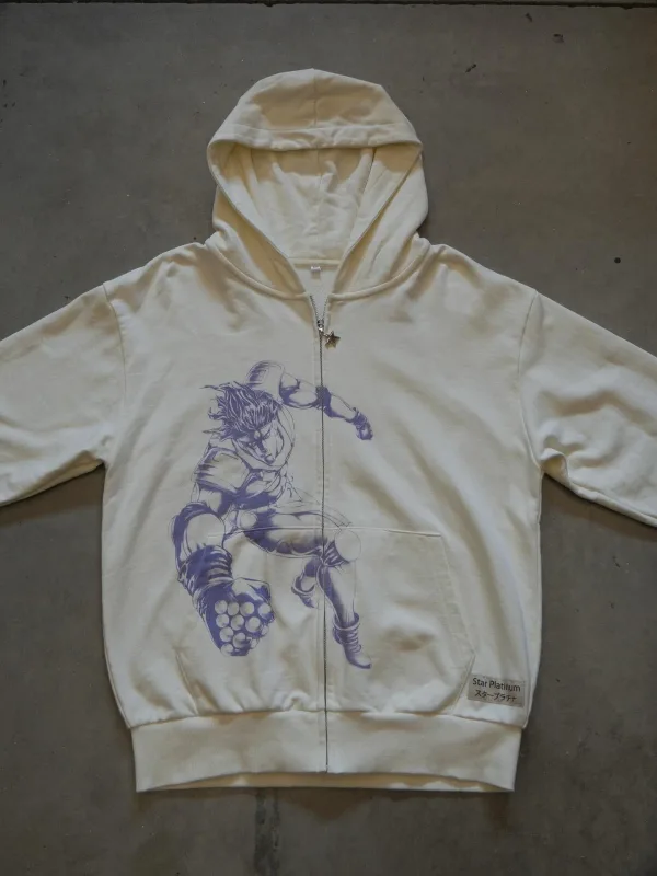 Jojo Bizarre Adventure Hoodies Women Y2k Oversized Hoodie Hip Hop Couples Harajuku Street Men Sweatshirt Anime Clothes