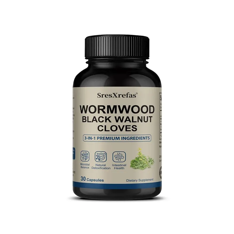 Wormwood Black Walnut Clove Cleanse Extract - 3-in-1 Complex Herbal Supplement for Gut Cleanse Detox and Digestive Well-Being — image 8
